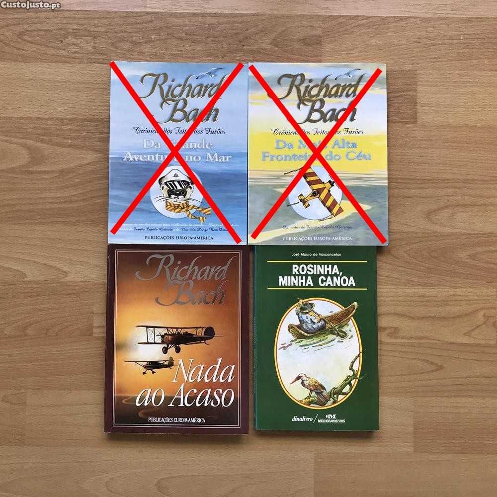 Livros Richard Bach José Mauro Vasconcelos