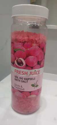 Sól do kąpieli Litchi & Patchouli