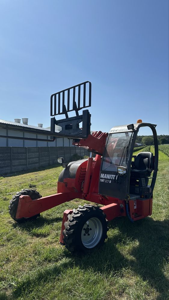 Manitou TMT 27S wózek zawieszany do załadunku kurczaków
