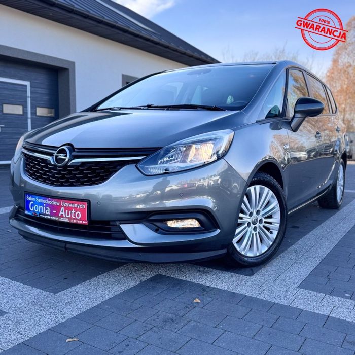Opel Zafira Gwarancja_7 osobowa_Kamerka_Czujniki_Gaz !!!