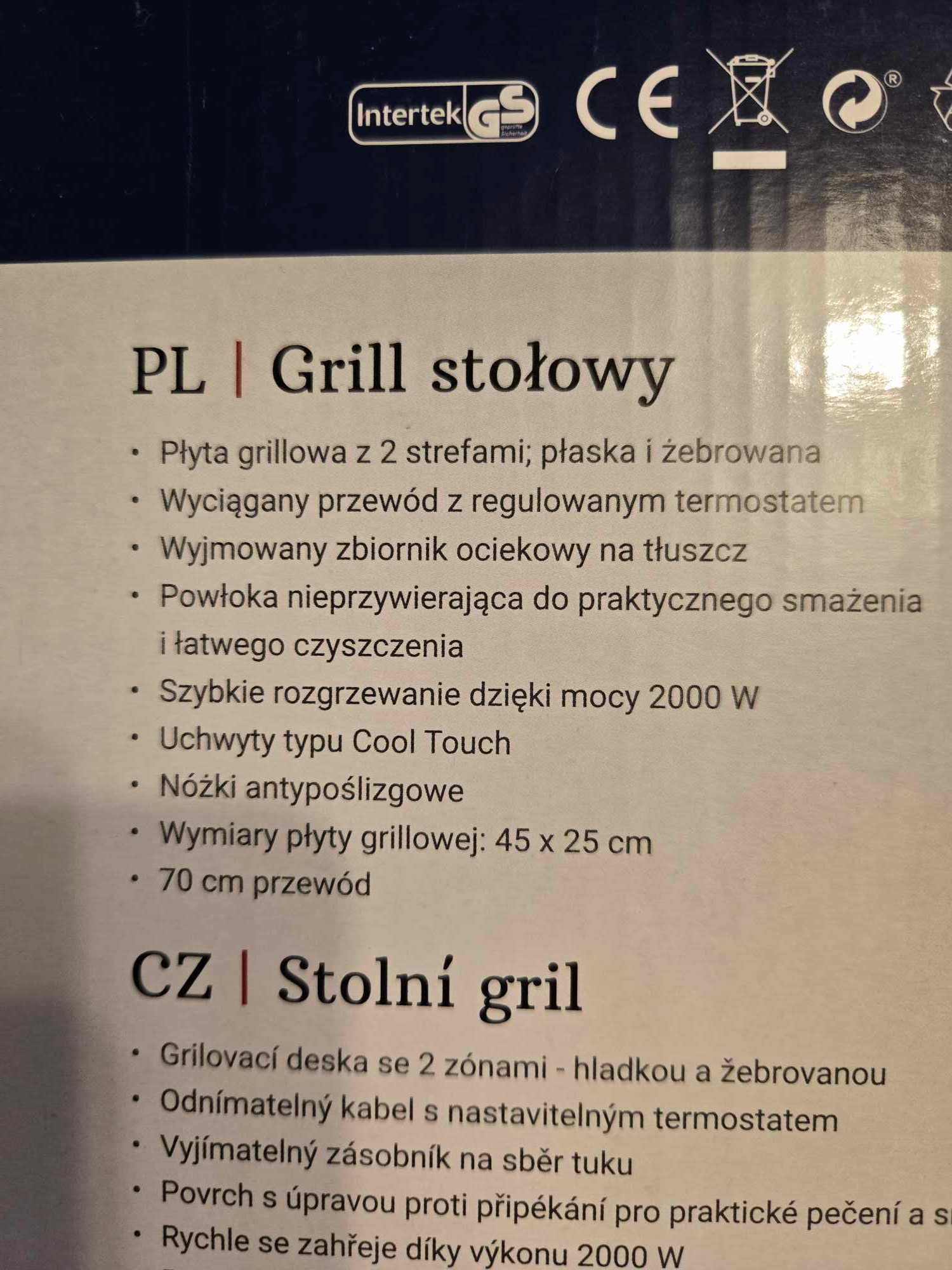 Grill elektryczny TOMADO TGT4525B - okazja !!!