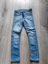 Spodnie jeansowe jegginsy hm rozmiar 110