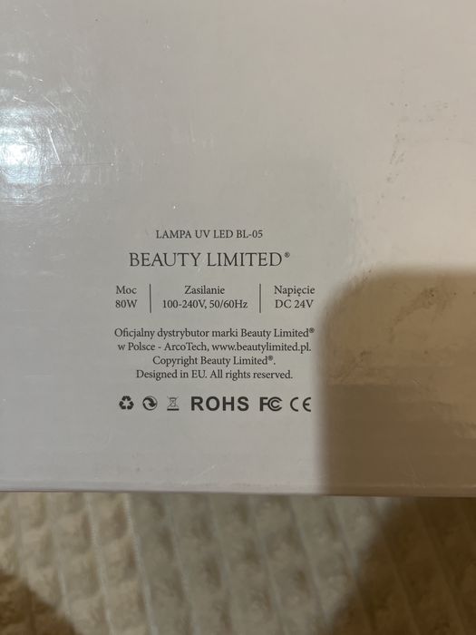 Lampa do paznokci BEAUTY LIMITED