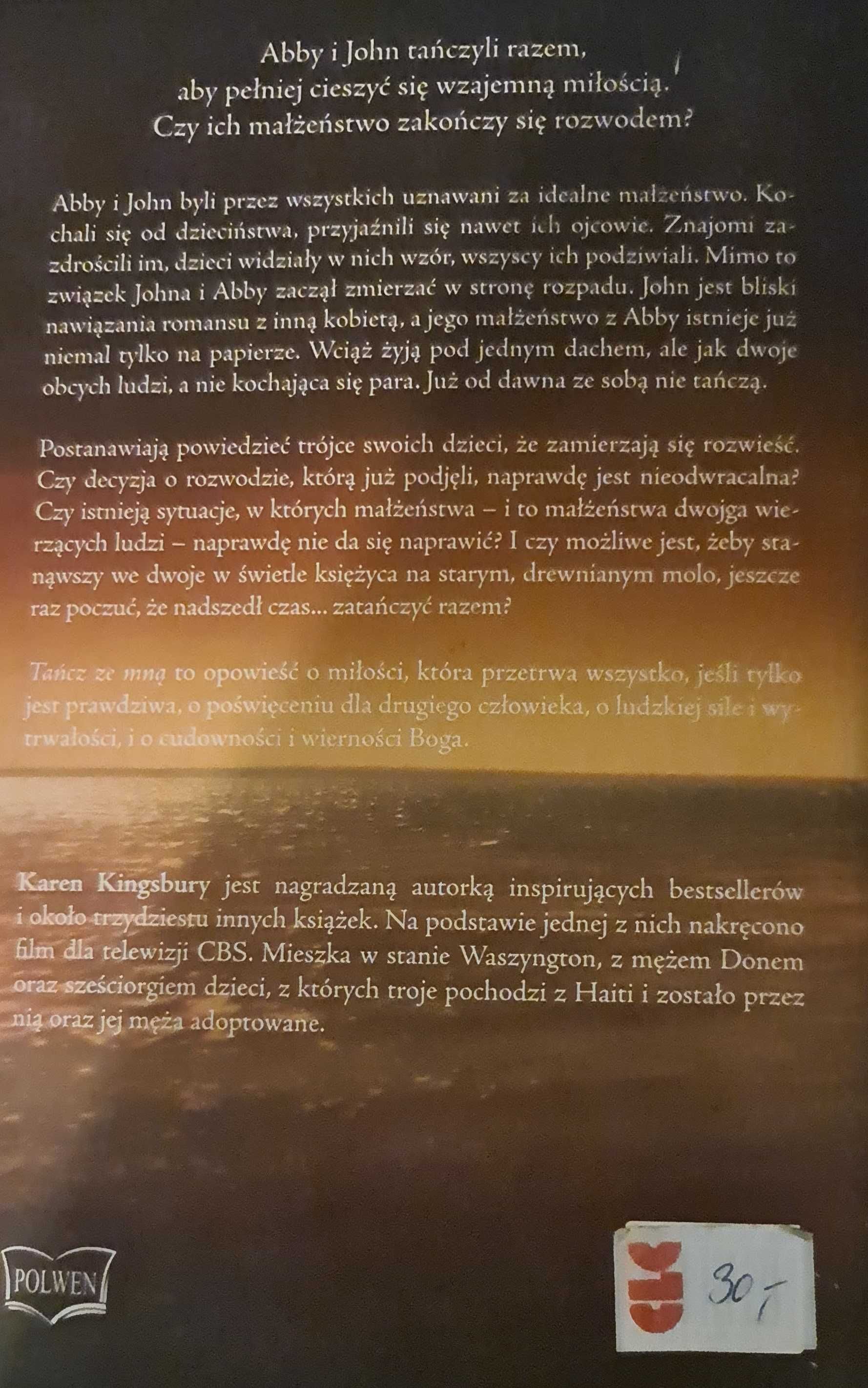 Przytul mnie , Tańcz ze mną Karen Kingsbury