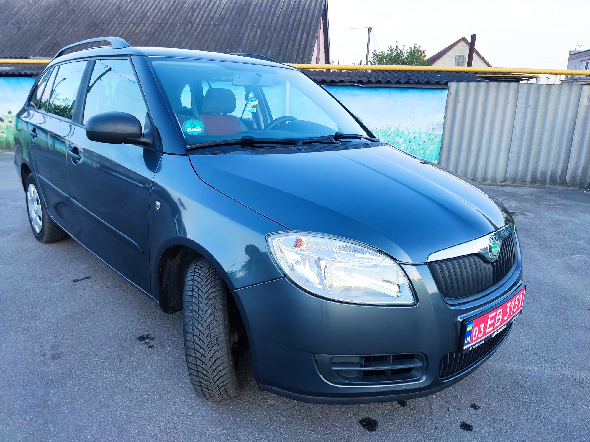 Свіжопригнана Skoda Fabia