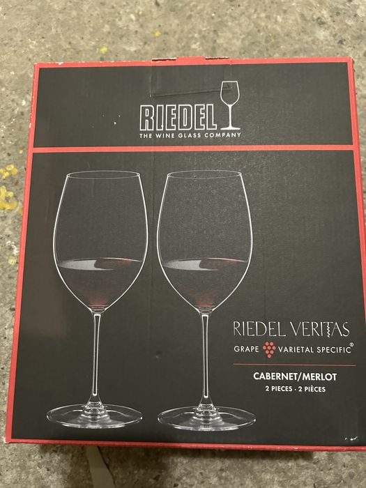 Riedel Veritas Cabernet/ Merlot kieliszki wino nowe zestaw 2 szt