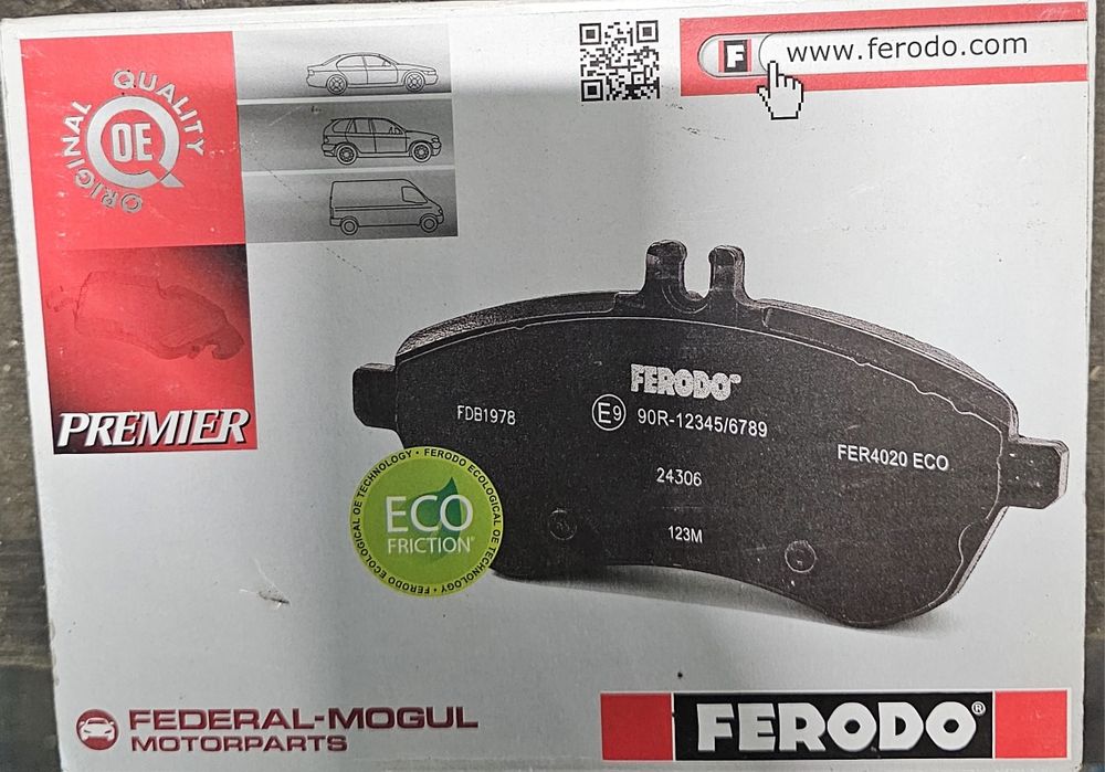 Pastilhas travão Ferodo