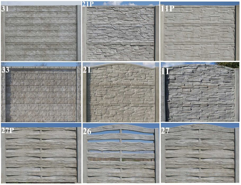 ogrodzenia płoty betonowe ogrodzenie montaż Ferrumbet