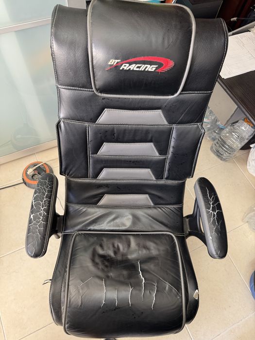 Cadeira gamer colunas/subwoofer/bluetooth