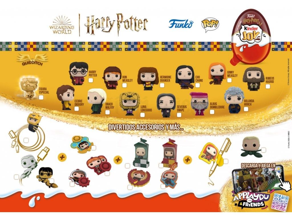 Ящик Kinder joy harry potter quidditch кіндер джой Гаррі Поттер