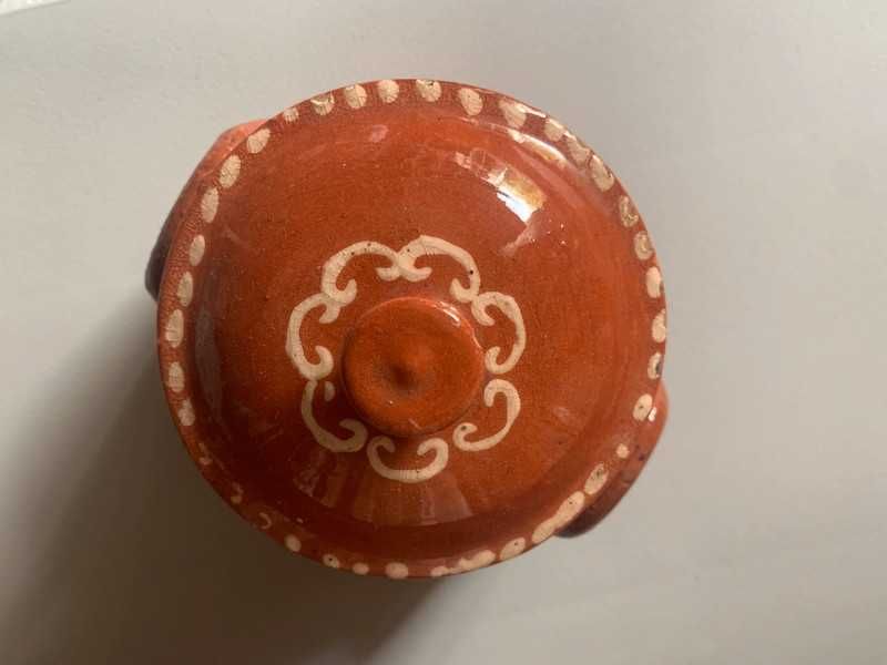 Pote de Barro Decorado