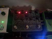Troco pedal Electro harmonix tattoo delay chorus distortion