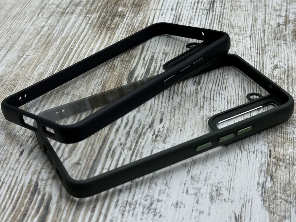 Чехол Clear Metal на Samsung S22/ S22 Plus/ S21 FE Чохол