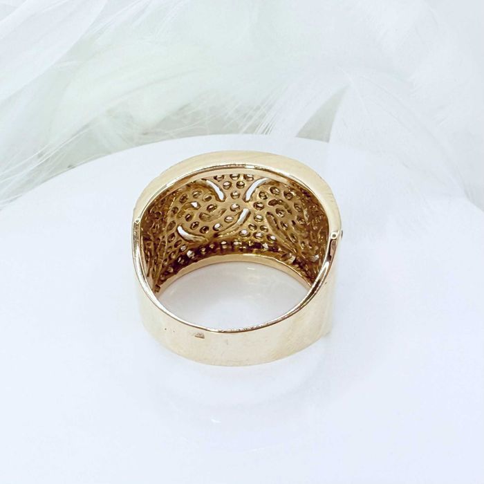 Złoty pierścionek PR.585 8,80gr R.17