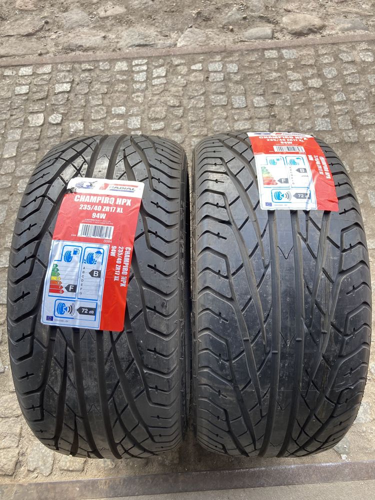 2 Nowe opony 235/40ZR17 94W XL GT Radial Champiro HPX