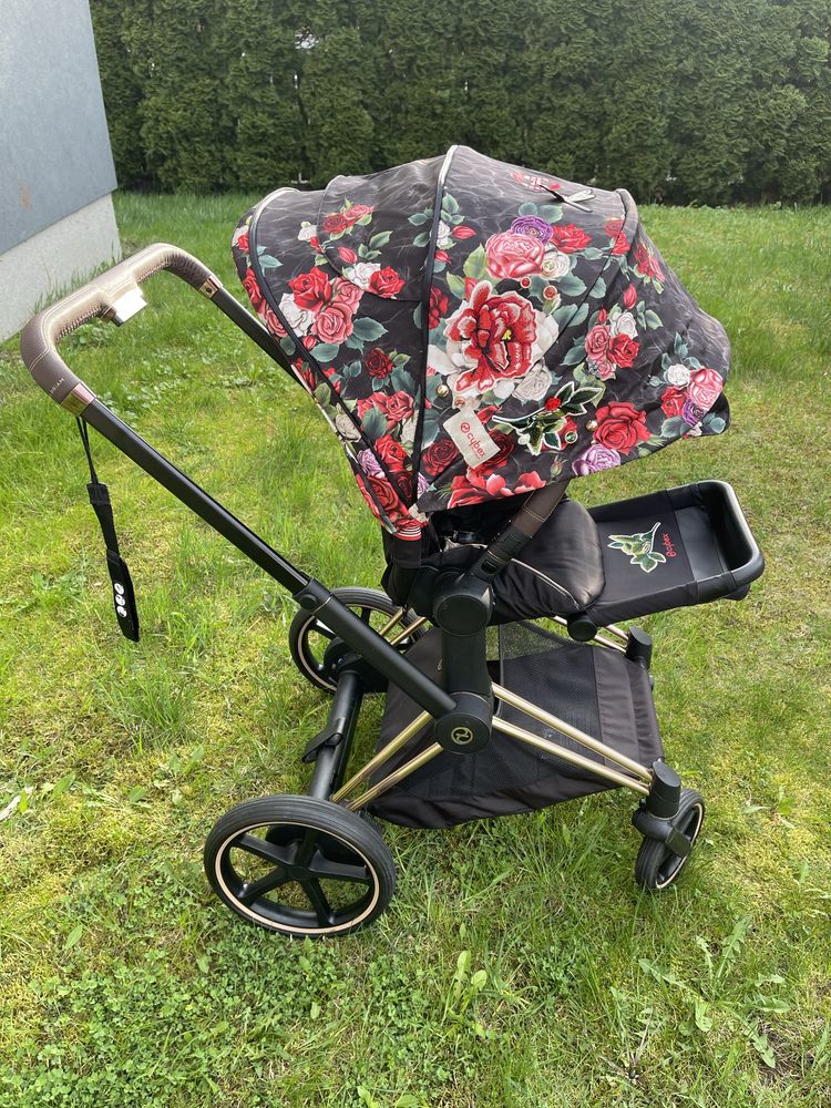 Cybex e priam 2.0 spring blossom dark