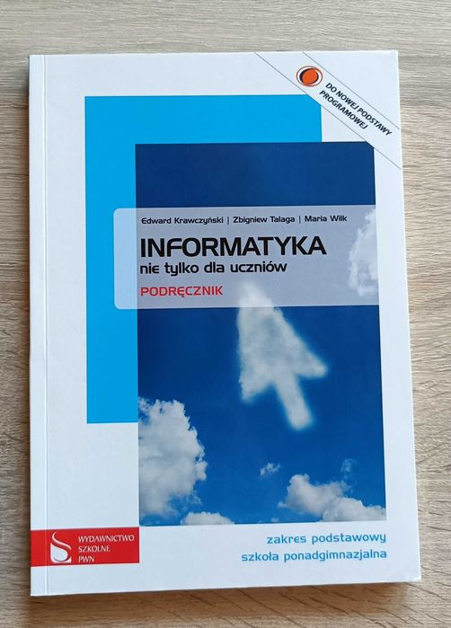 informatyka nie tylko dla uczniów pwn jak nowa podręcznik krawczyński