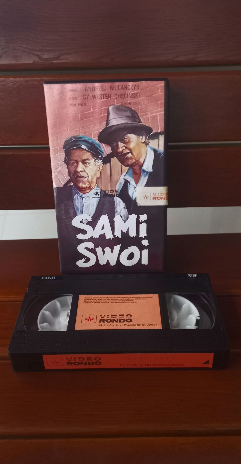Kasety vhs oryginalne video.  Sami Swoi  VHS. Super stan.  Unikat.
