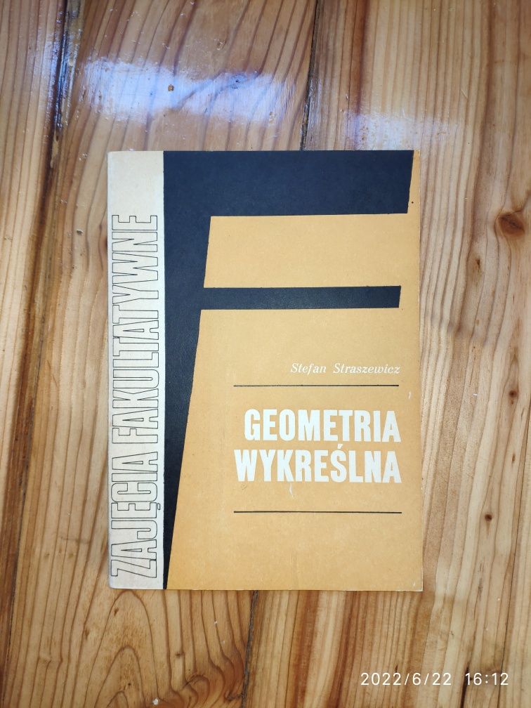 Geometria wykreślana - Stefan Straszewicz - 1971 r.