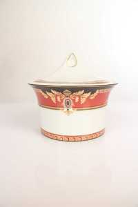 Pudełko Bomboniera Kaiser porcelana z pokrywką design K Nossek 15x14cm