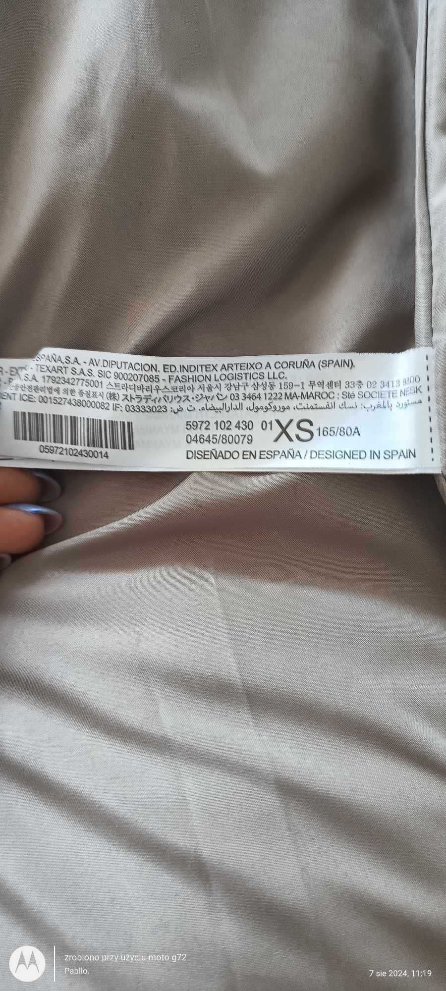 Bezrękawnik damski XS z kapturem