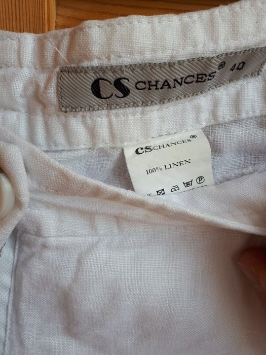 Штани літні, натуральний льон