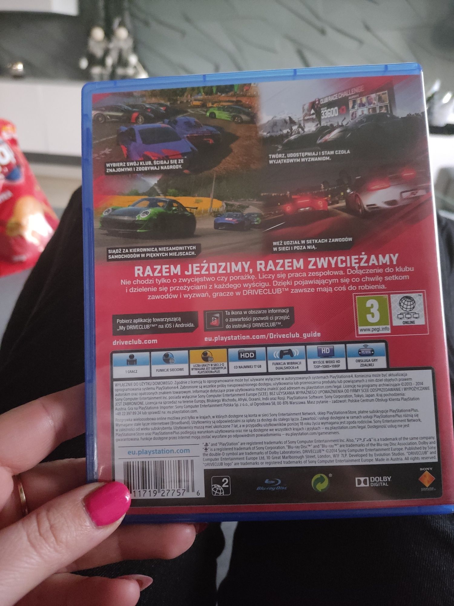 Gra ps 4 Driveclub