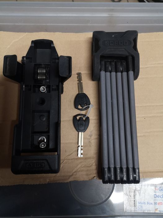 Zapięcie Abus BORDO rower zabezpieczenie