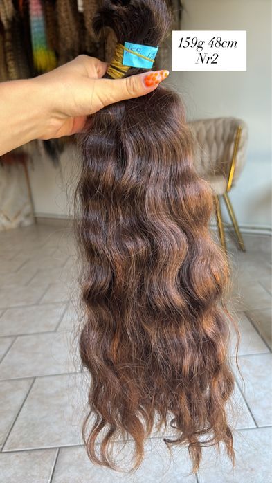 Naturalne Włosy dziewicze