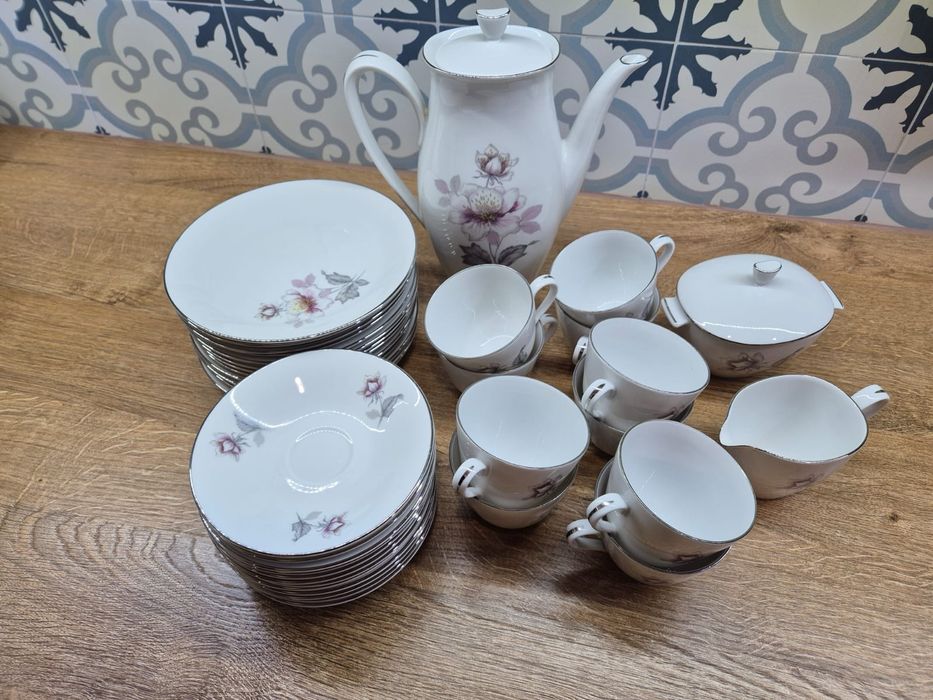 Zestaw kawowy porcelanowy