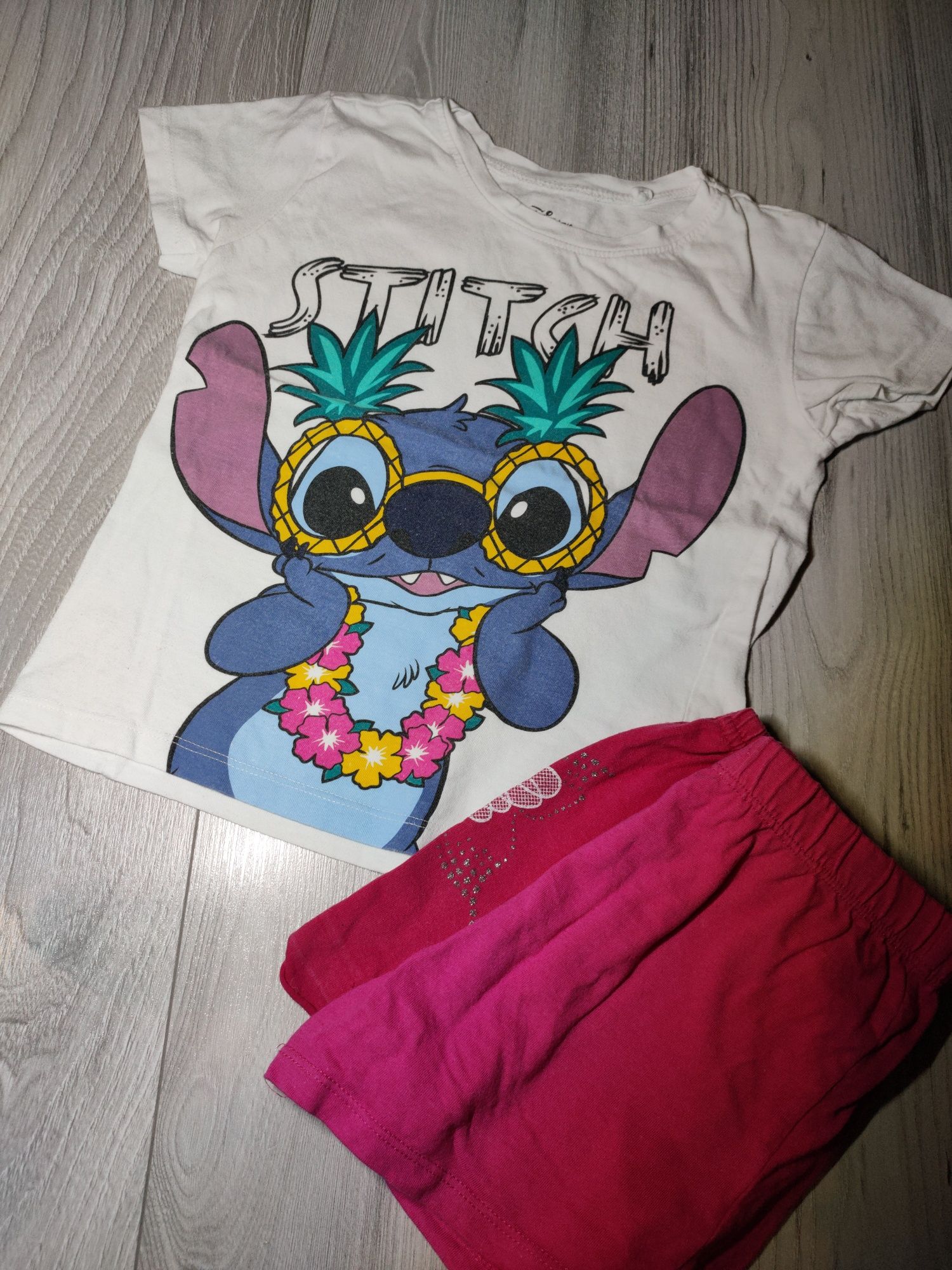 Piżama Stitch 110 krótki rękaw