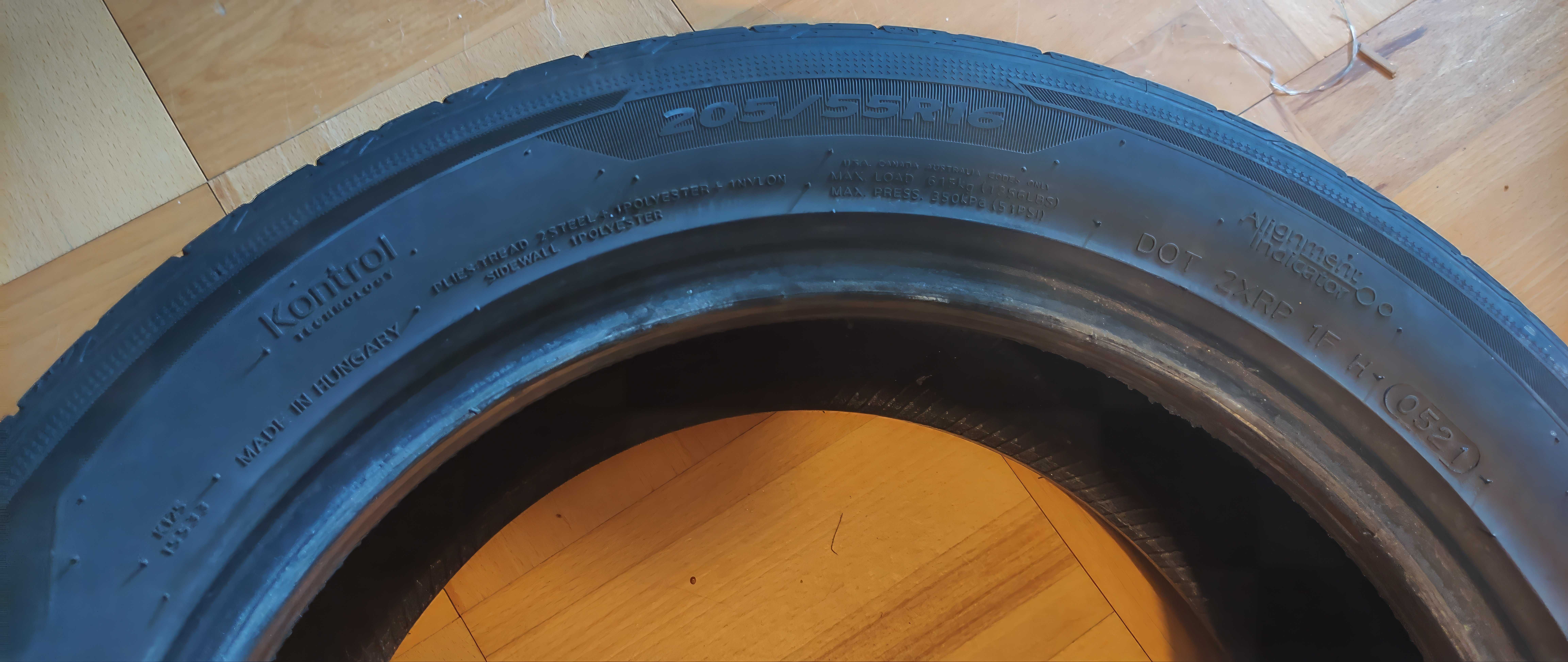 Opony letnie (4szt) 205/55 R16 HANKOOK VENTUS PRIME3 K125