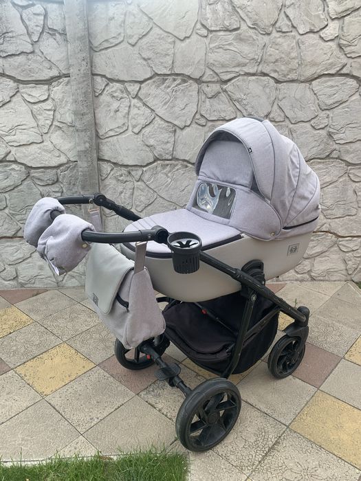 Коляска Аdamex 2 в 1 (люлька+прогулянковий блок)