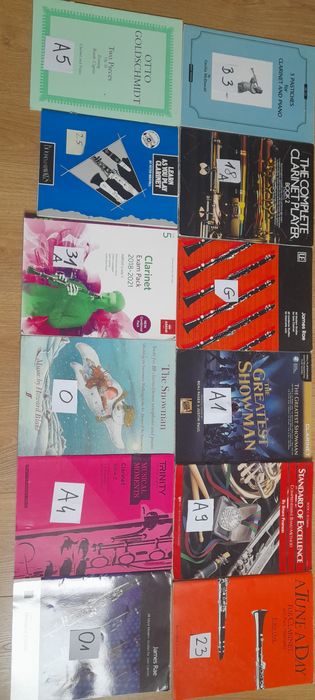 Nuty Szkoła na Klarnet +akomp, CD akcesoria