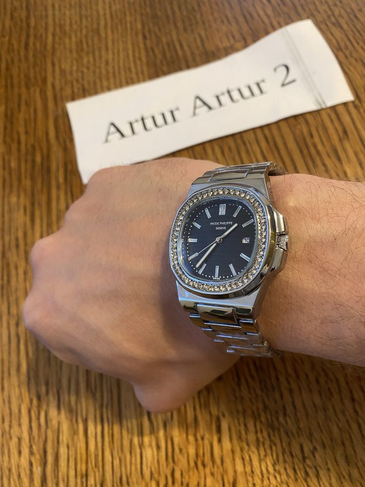 Patek Philippe Black Nautilus zegarek nowy męski