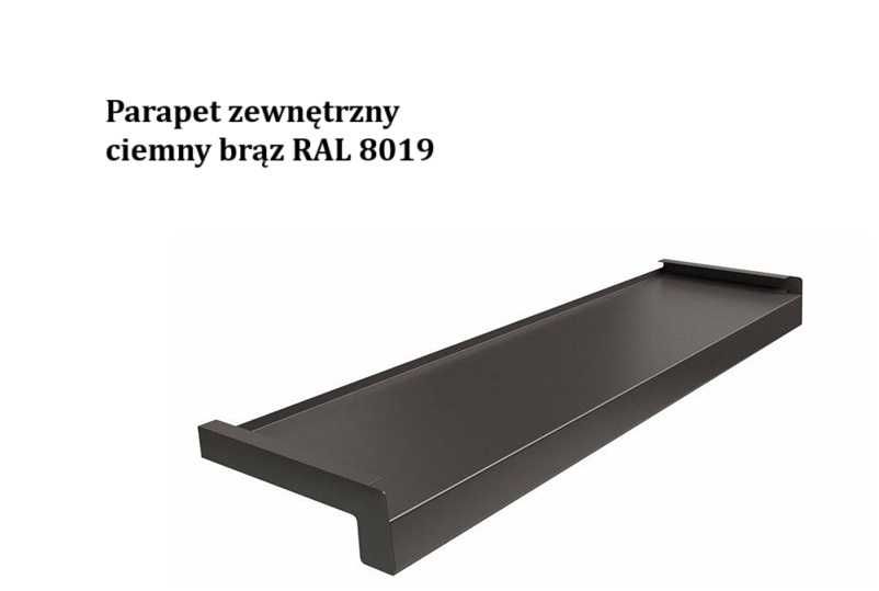 Parapety zewnętrzne stalowe
