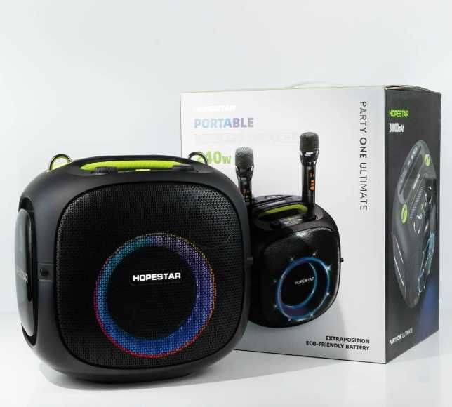 Bluetooth колонка HOPESTAR One Ultimate 240W с двумя микрофонами
