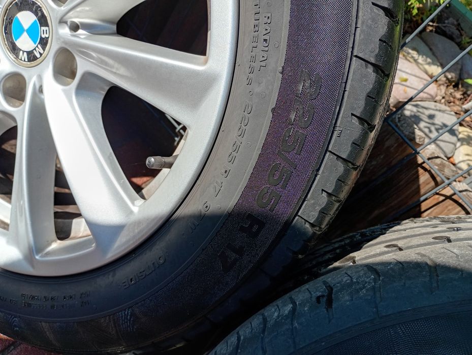 BMW E90 f06 F10 f12 koła felgi styling 236 lato 225/55/17 et30