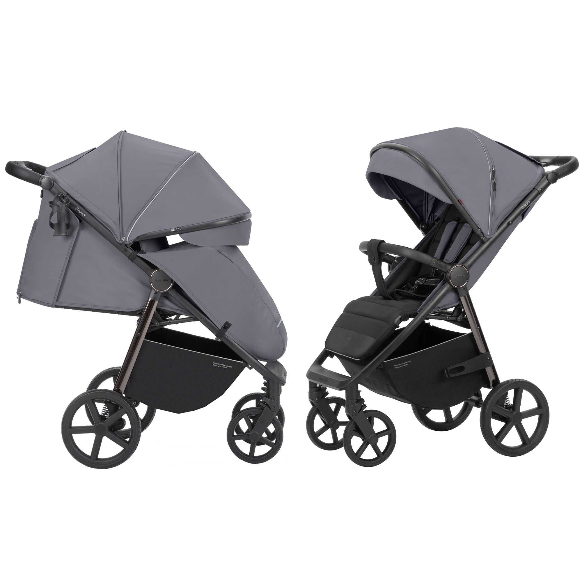 Spacerówka Carrello Bravo Plus 2023 Storm Grey/Nowa/Gwarancja