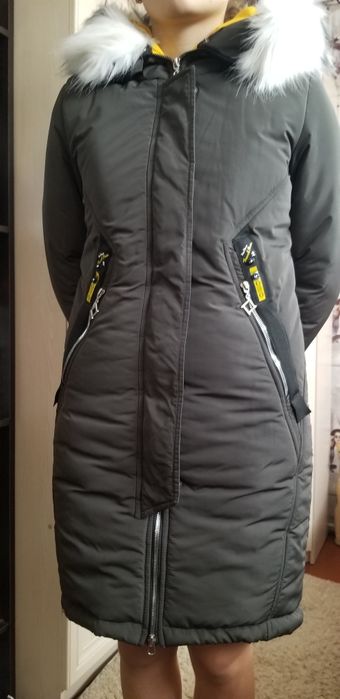 Тепла парка на овчині