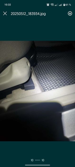 Hyndai Accent /Solaris / KIA RIO 3  - Накладка на крепление сиденья