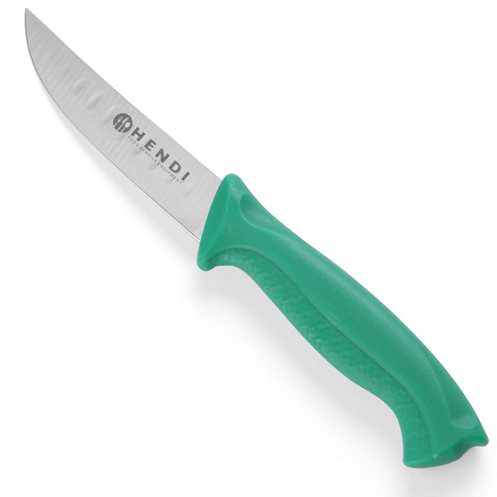 nóż do warzyw i owoców haccp 190mm - zielony - hendi 842218