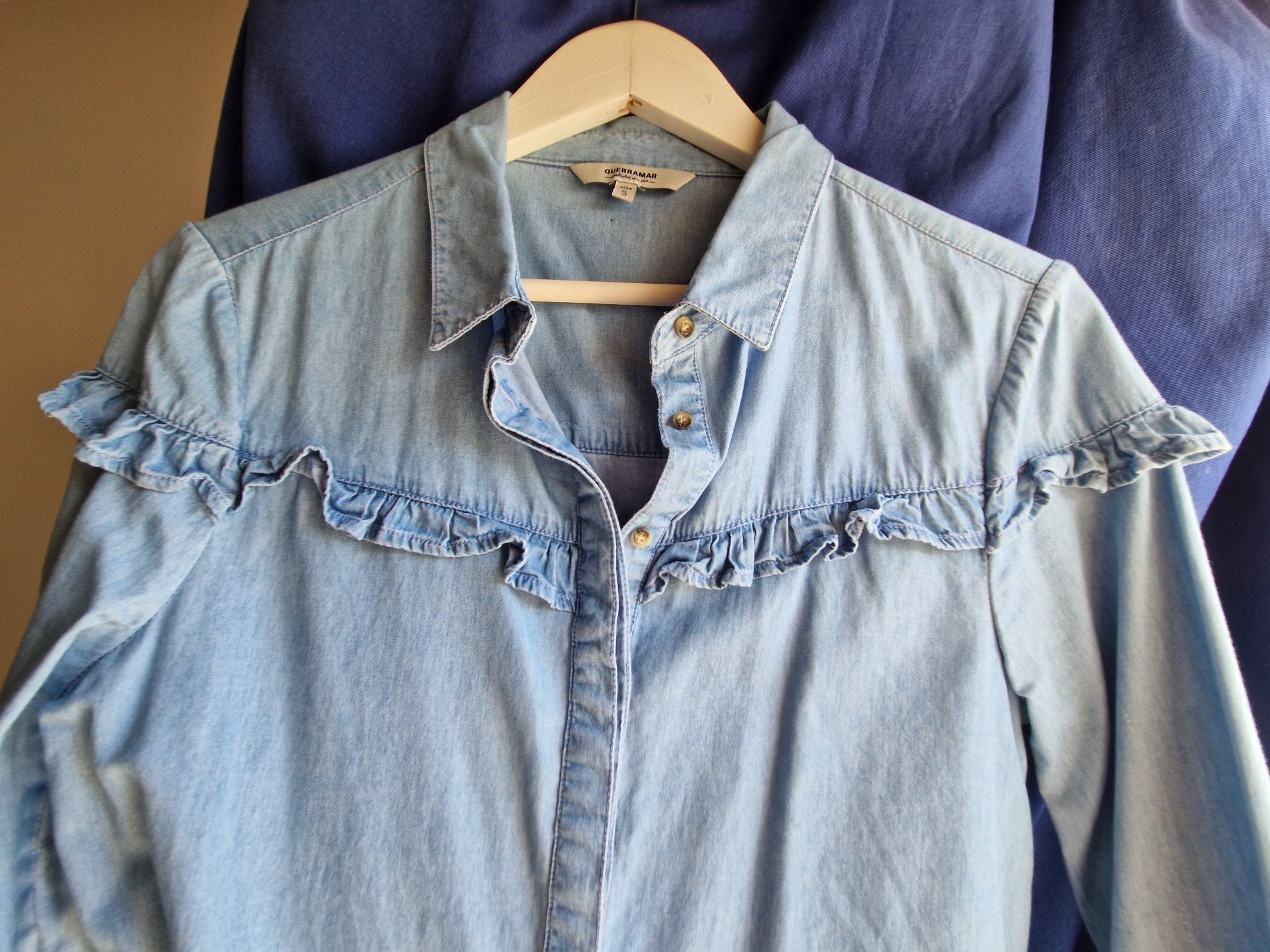 Camisa de ganga quebramar, S
