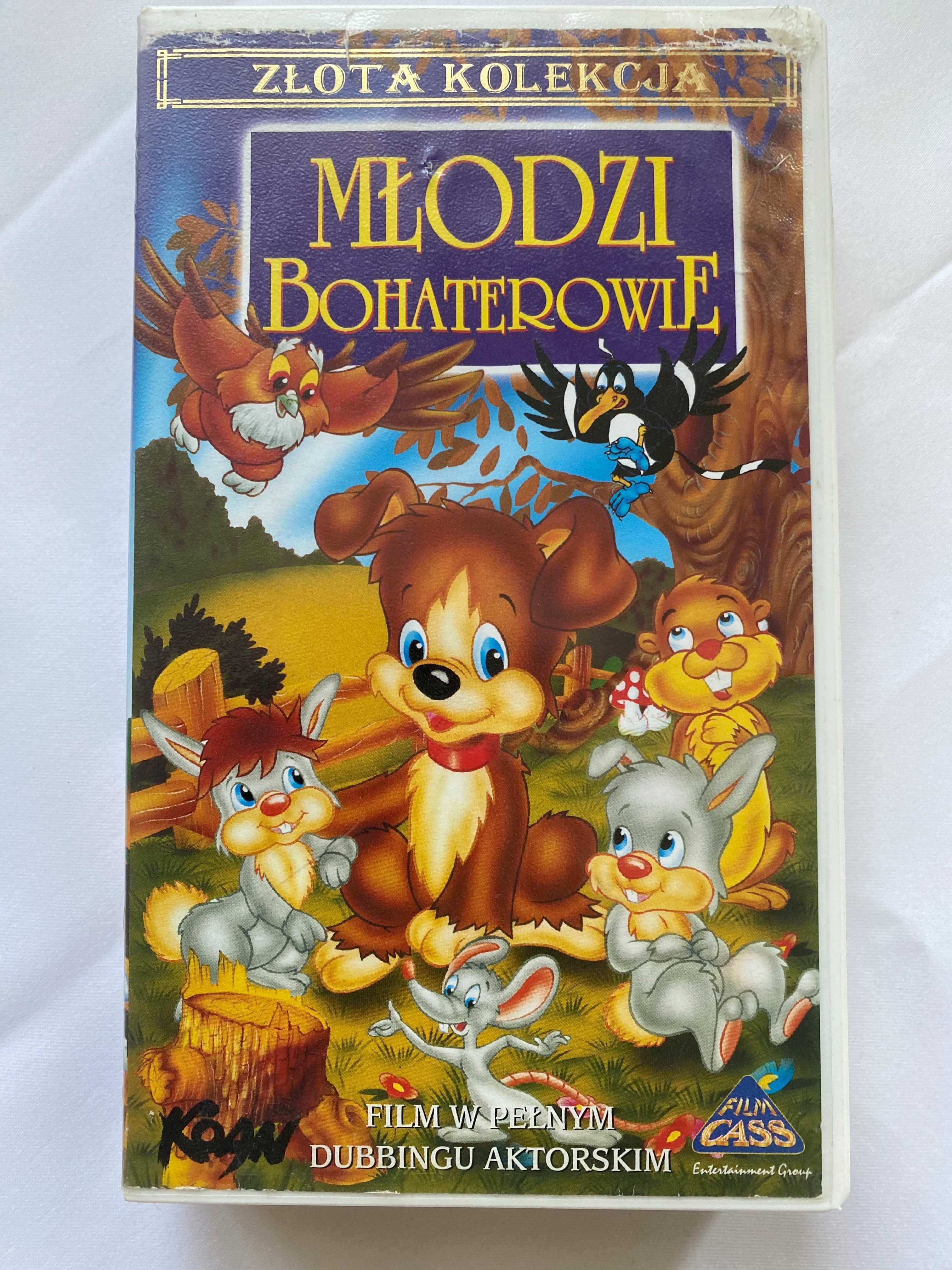 Mlodzi Bohaterowie-film dla dzieci na VHS