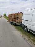 Transport pojazdow towarów itp. Laweta