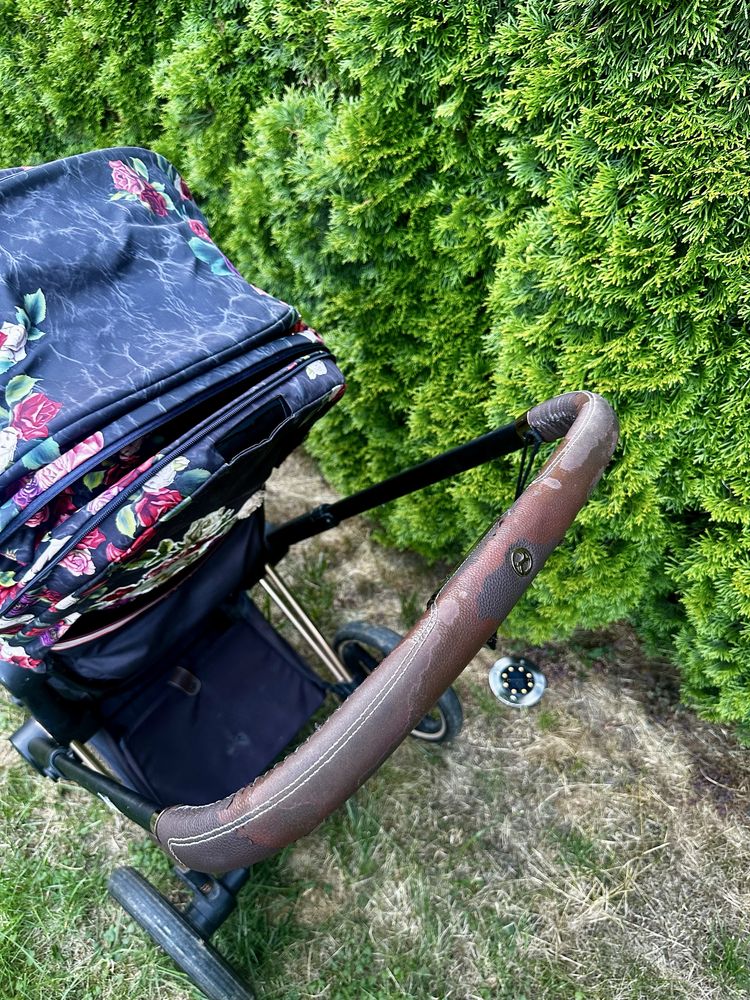 Wózek spacerówka Cybex Priam 2019 Spring Blossom Dark