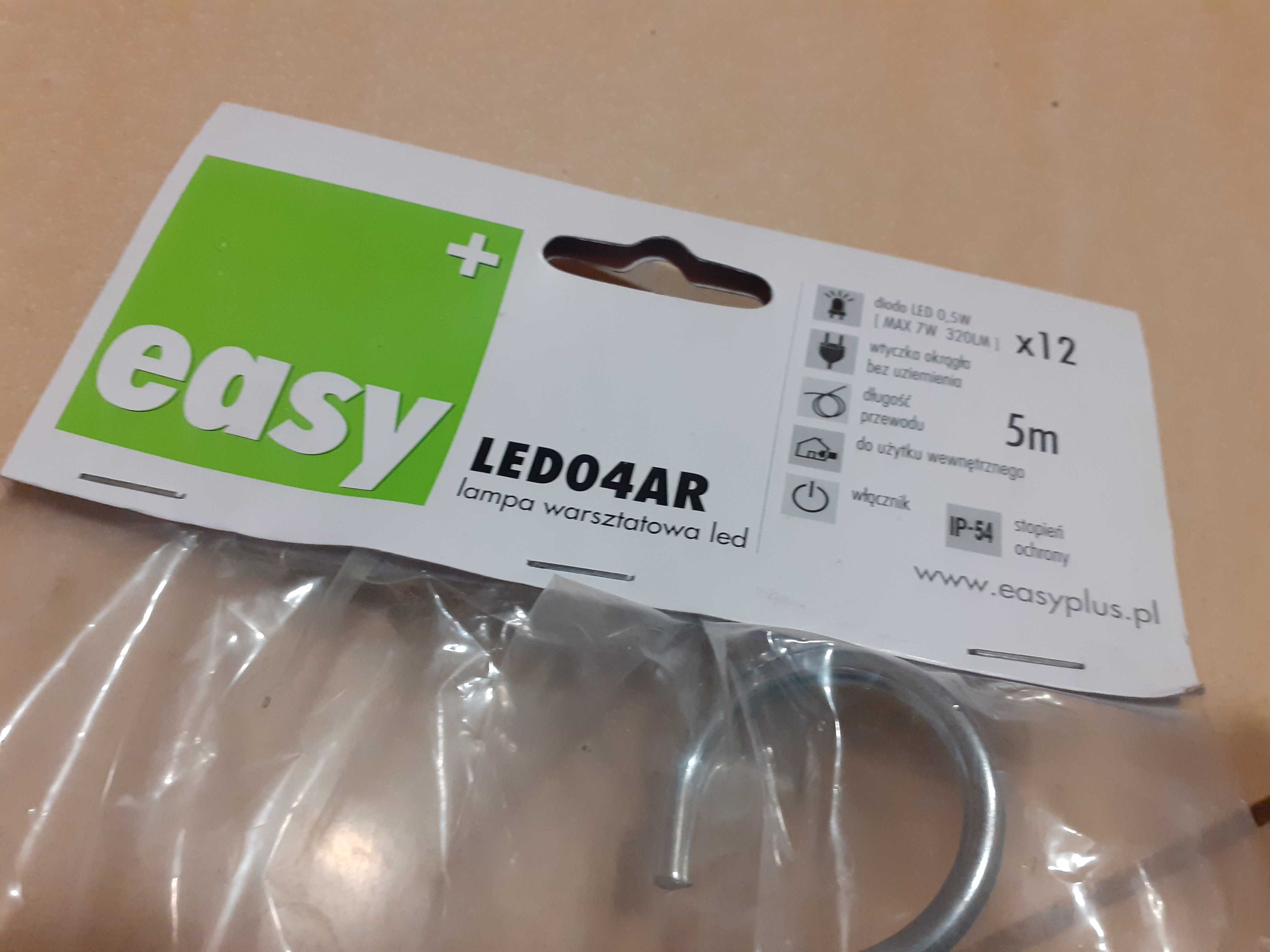 Nowa diodowa lampa warsztatowa LED EAZY+LEDO 04AR (7W)