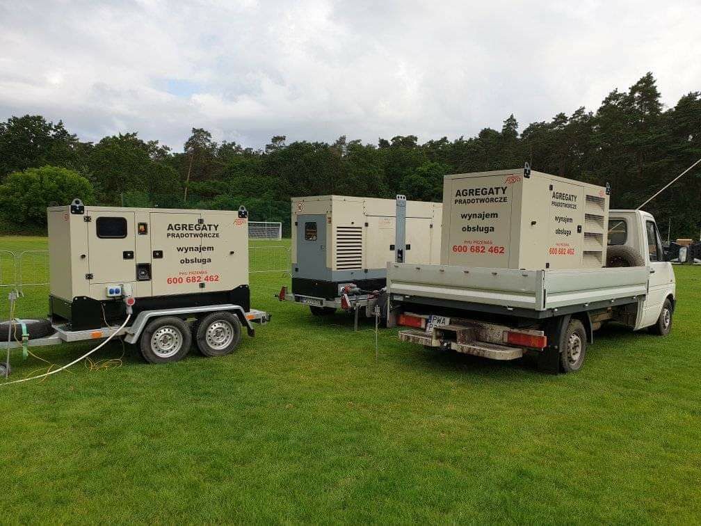 Agregat prądotwórczy 25-300kVa Wynajem / Dostawa