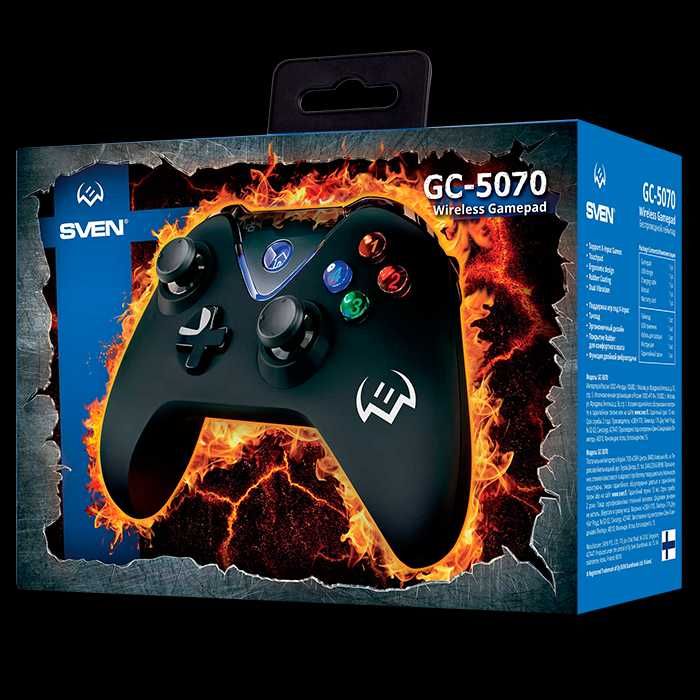 Геймпад SVEN GC-5070 бездротовий новий з гарантією