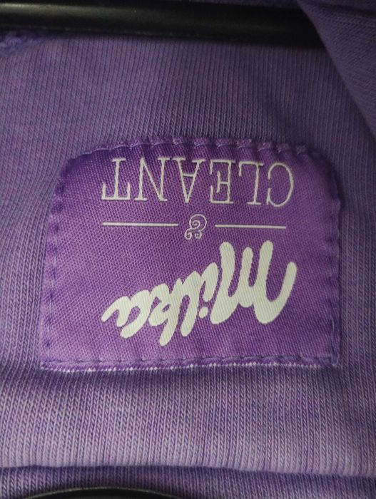 Fioletowa bluza Cleant x Milka
